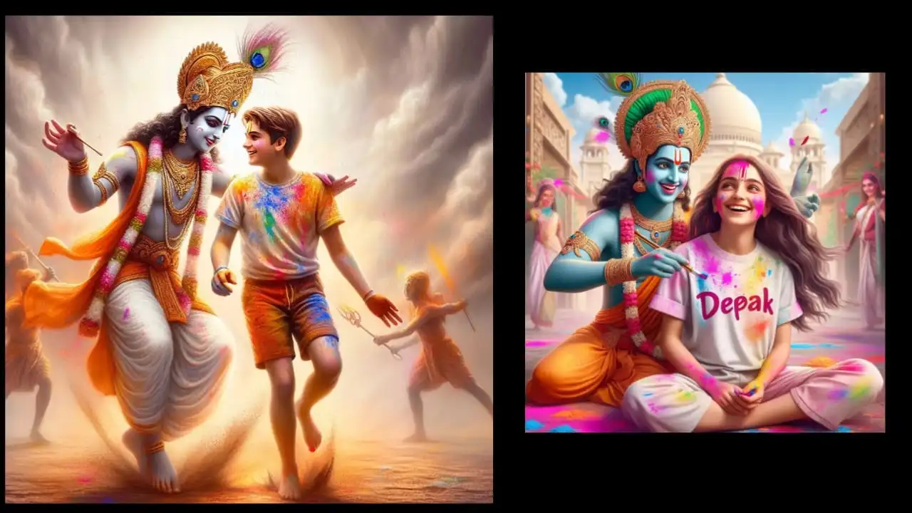 Holi Ai Photo Editing Prompt 2024