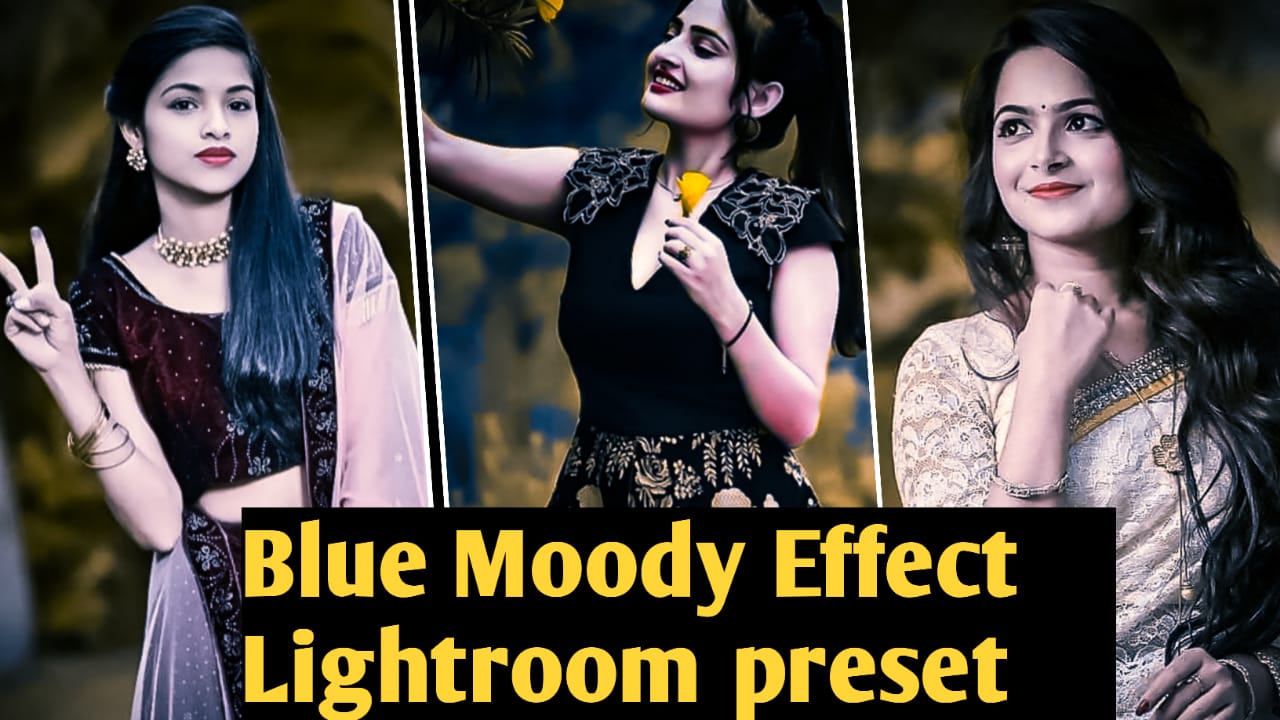 Blue Moody Effect Lightroom preset