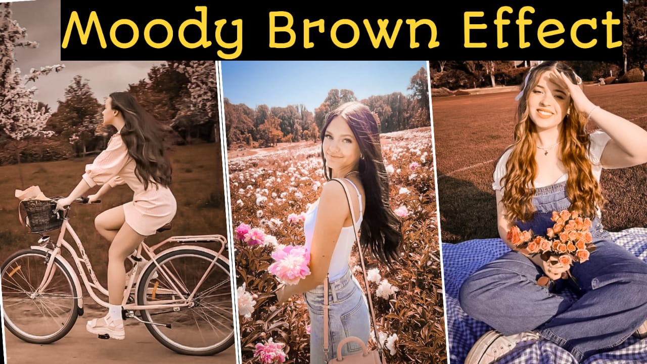 Moody Brown Effect Lightroom preset 2024