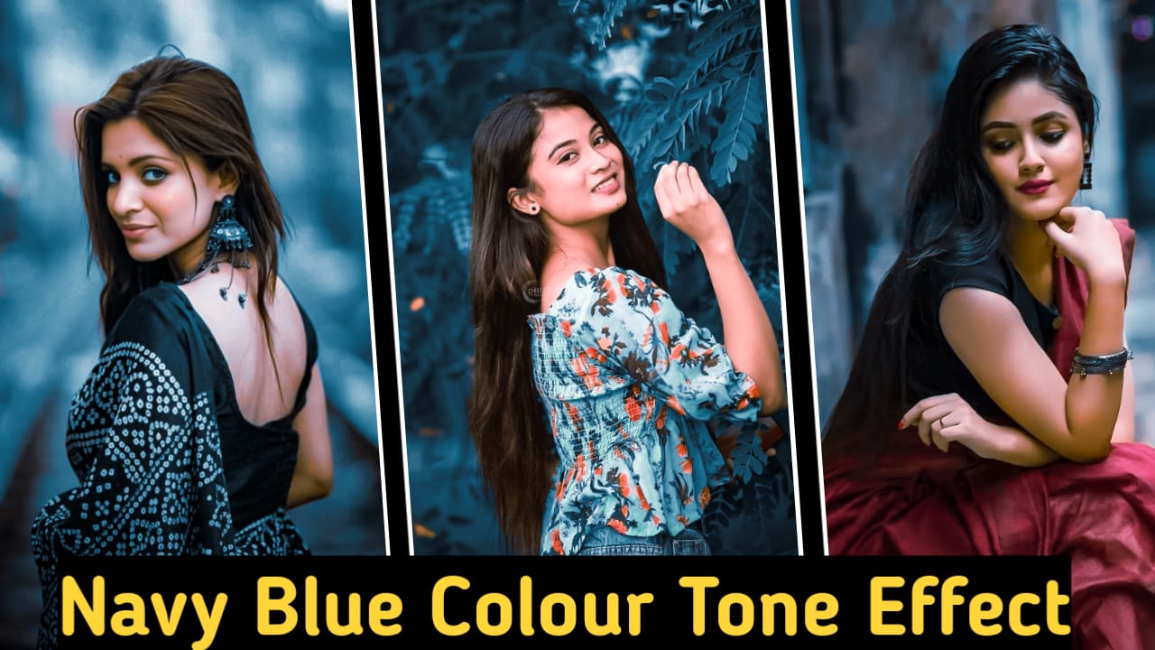 Navy Blue Colour Tone Effect 2024