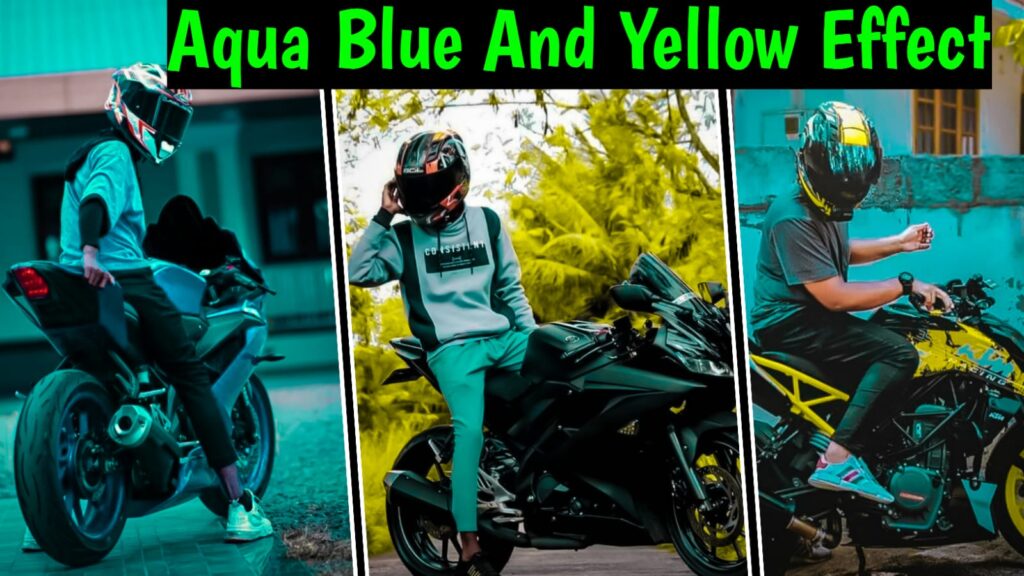Aqua Blue And Yellow Effect Lightroom preset