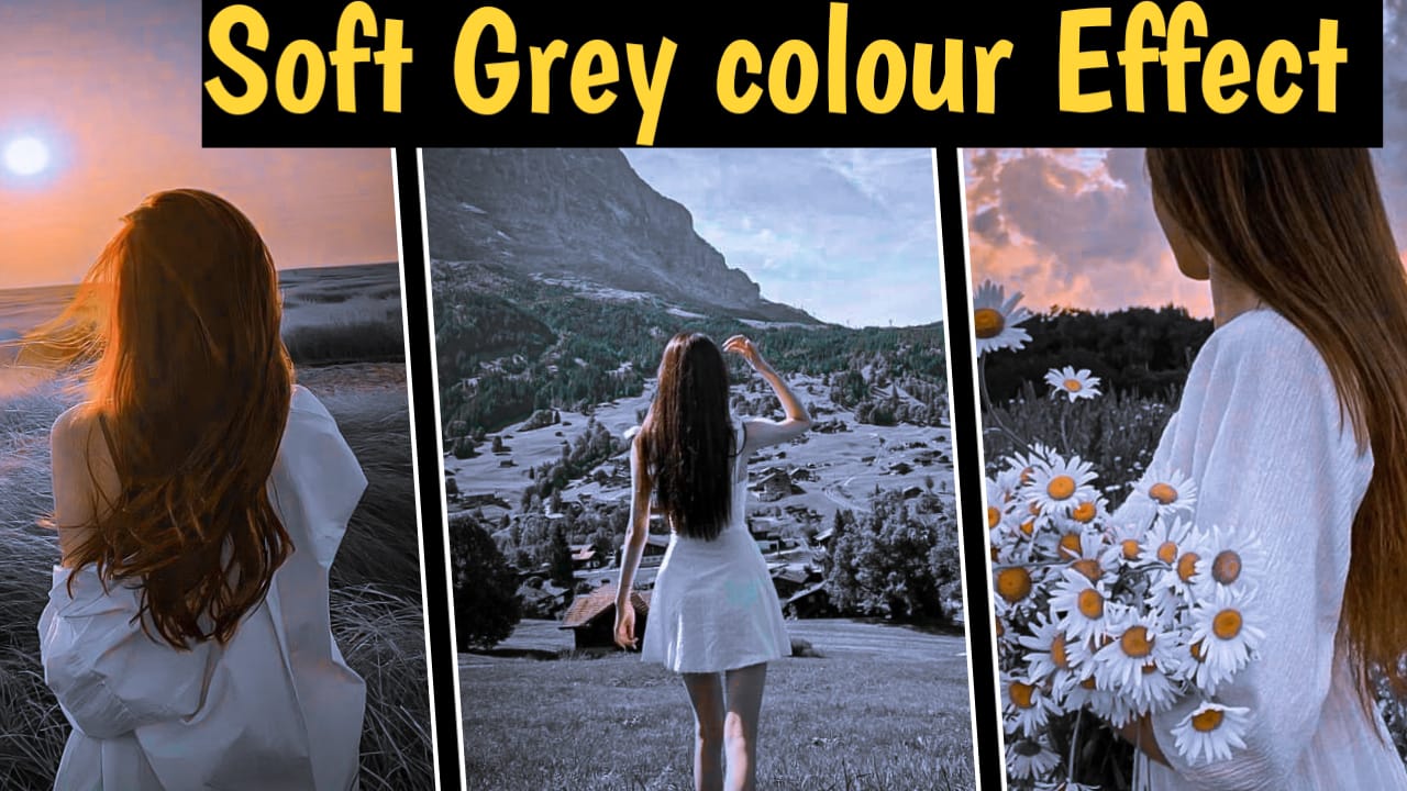 Soft Grey colour Effect Lightroom preset 2024