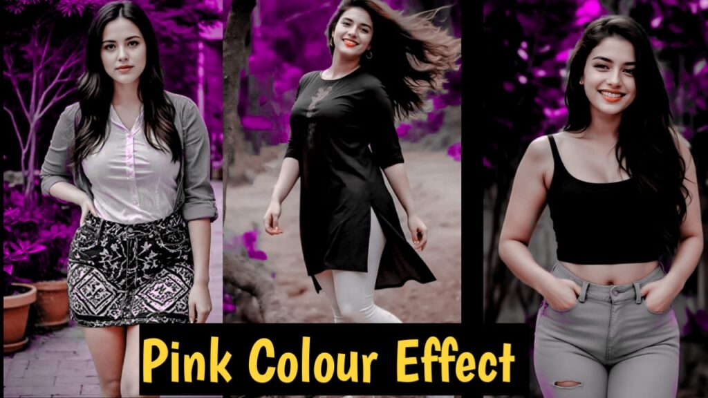 Pink Colour Effect Lightroom Preset 2024