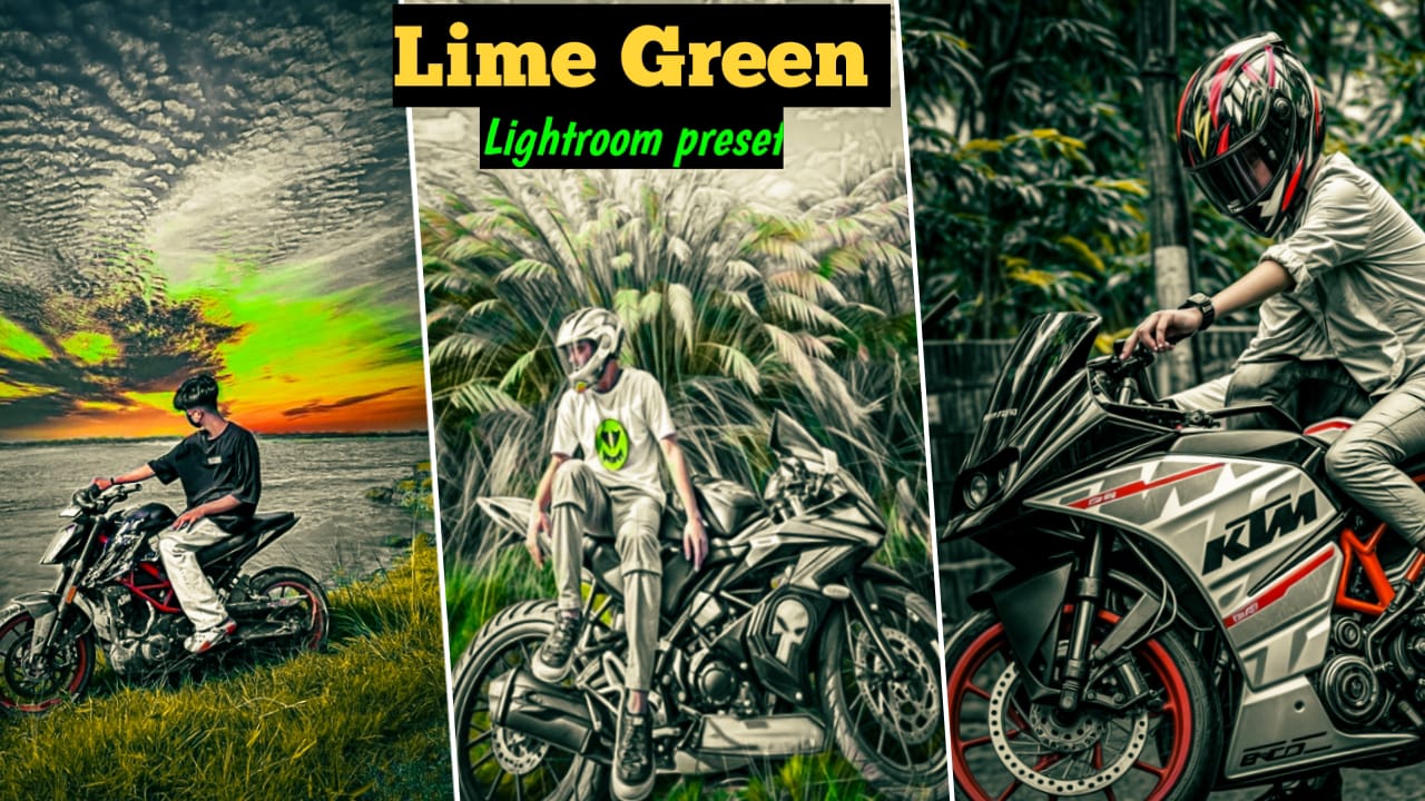 Lime Green Tone Lightrrom Free Preset 2024