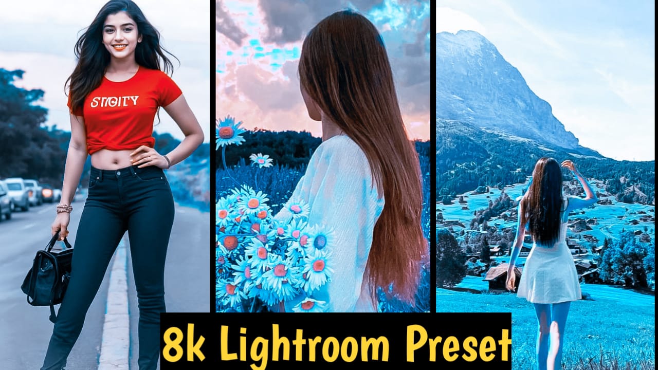 8k Lightroom Preset Photo Editing 2024