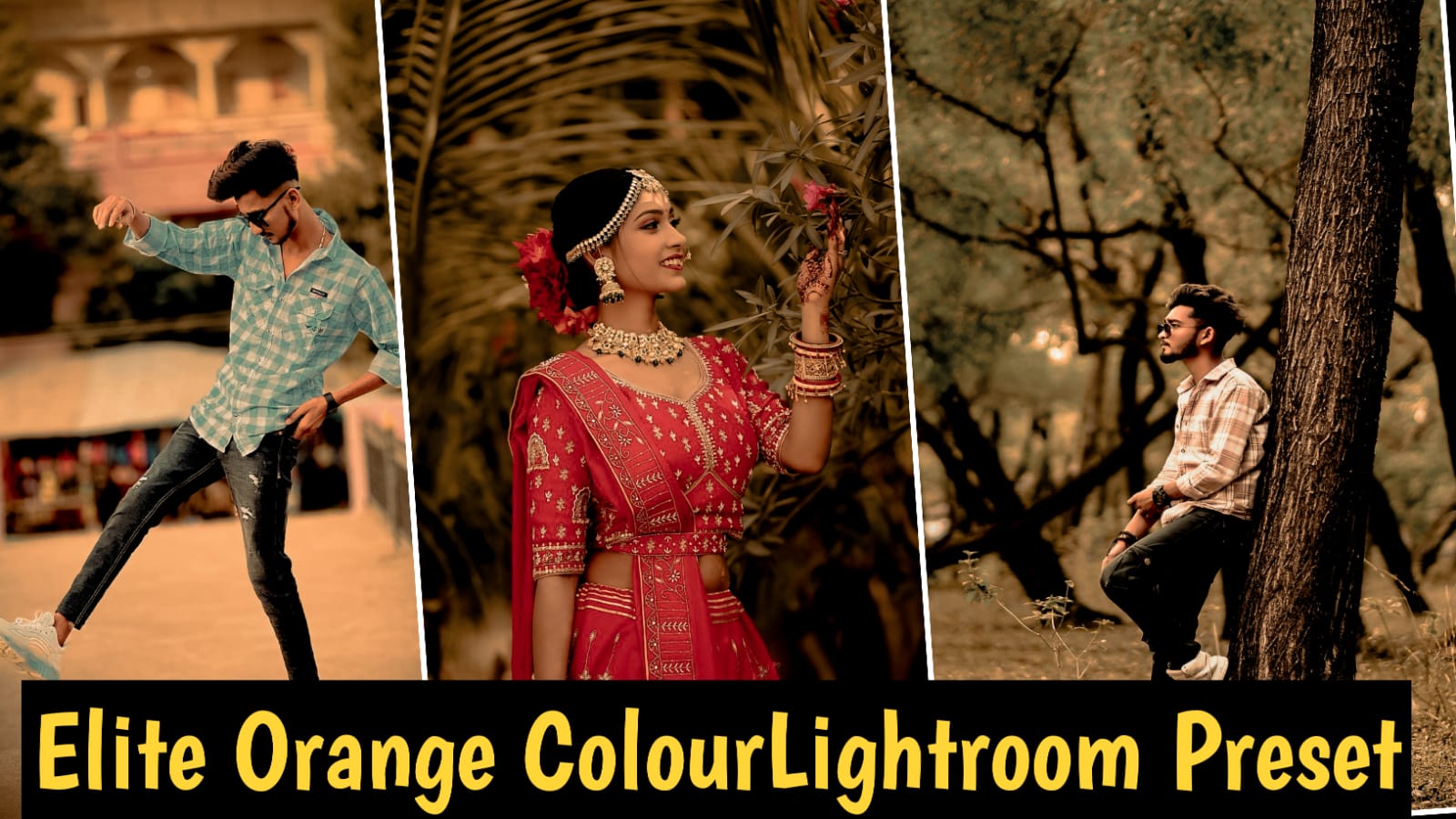 Elite Orange Colour Lightroom Preset 20024