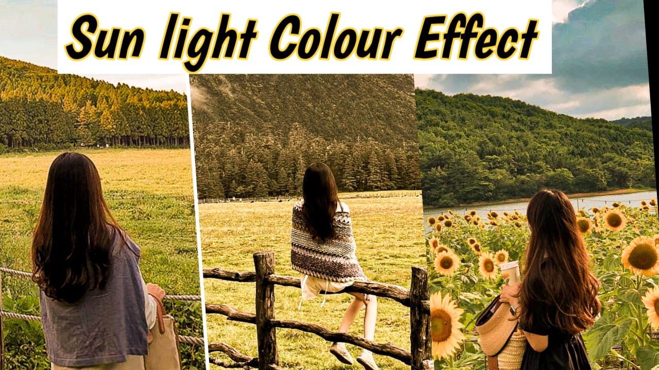 Sun light Colour Effect Lightroom preset 2024