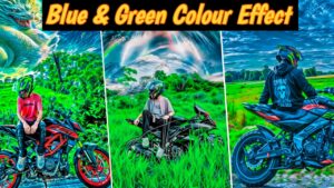 Blue And Green Colour Effect Lightroom preset 2024 