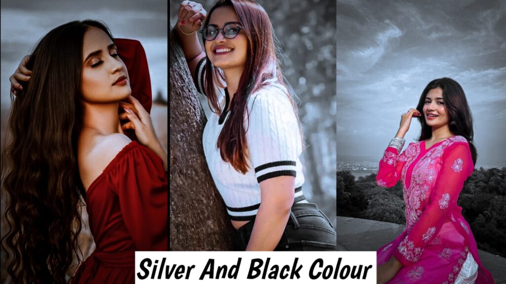 Silver And Black Colour Effect Lightroom Preset 2024