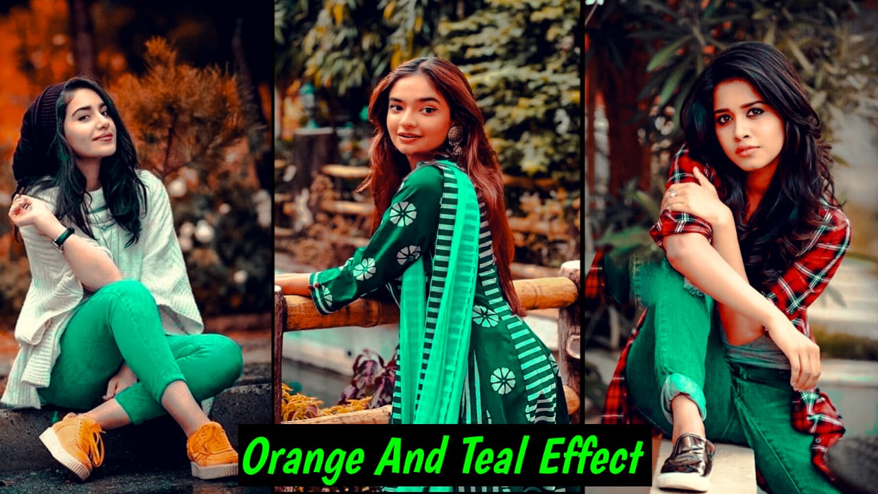 Lightroom Preset Orange And Teal Effect 2024