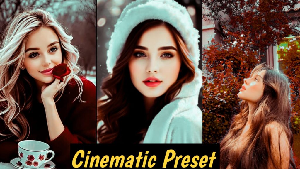 Cinematic Lightroom preset 2024