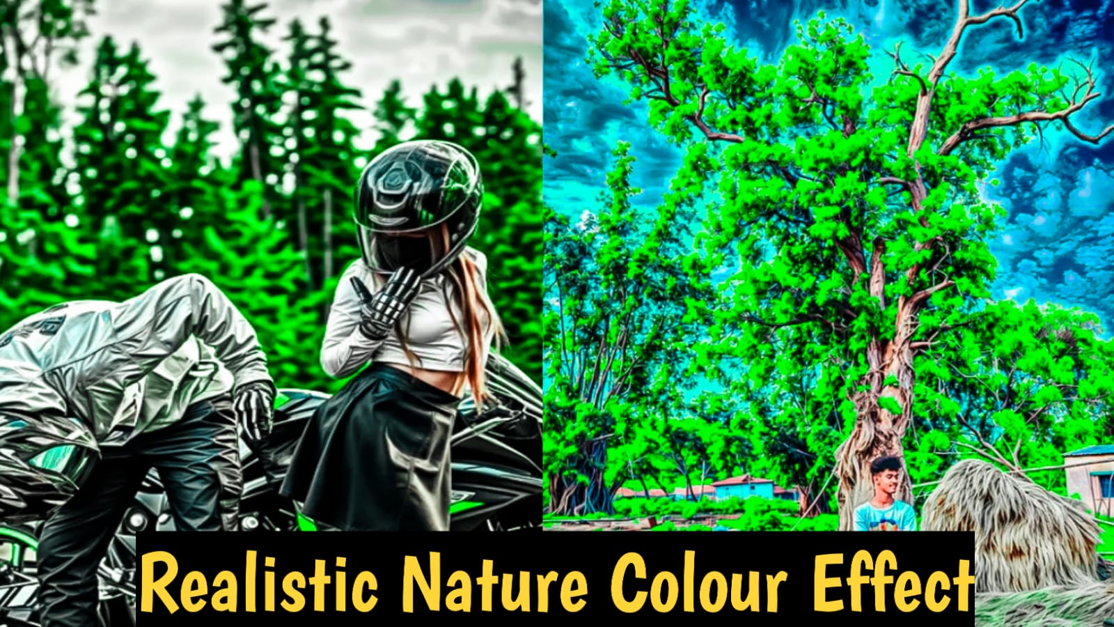 Realistic Nature Lightroom preset 2024