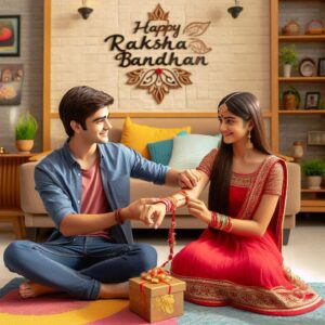 Happy Raksha Bandhan Ai Photo Editing Prompt 2024