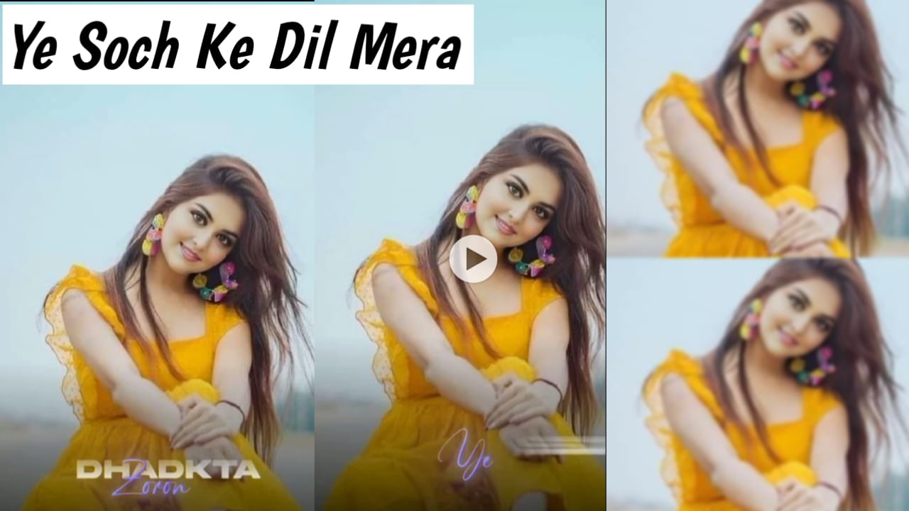 Ye Soch Ke Dil Mera VN Template Video Editing