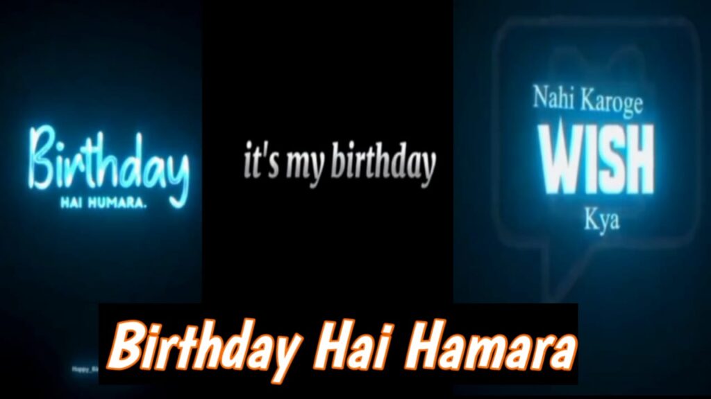 Birthday Hai Hamara VN Template Link 2024