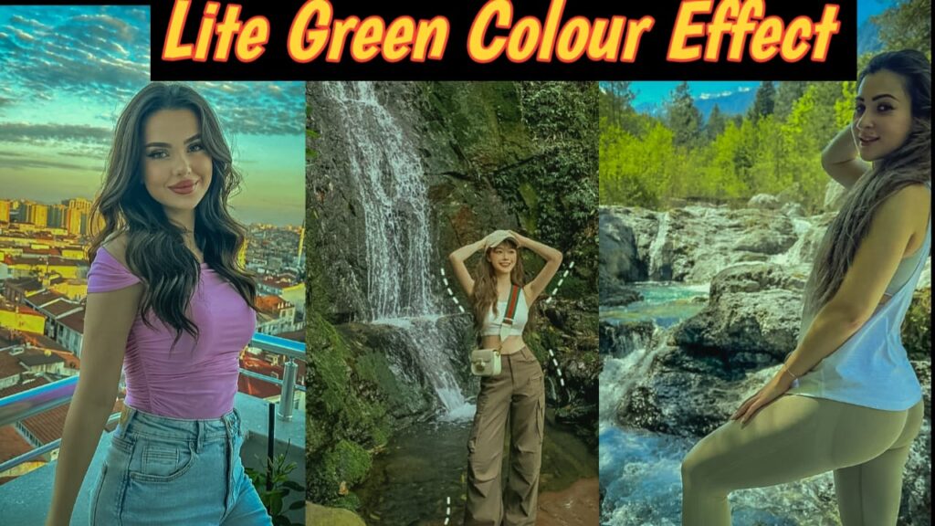 Lite Green Colour Effect Lightroom Preset 2024