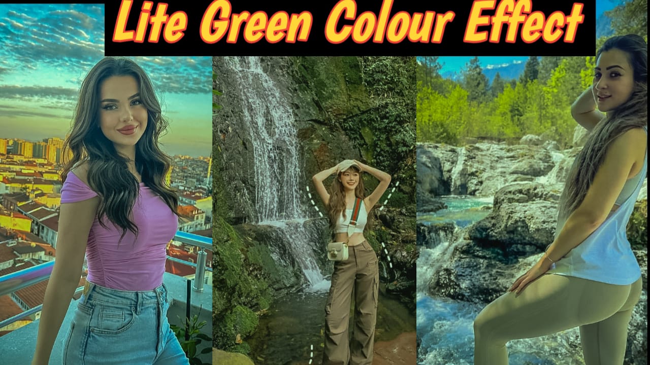 Lite Green Colour Effect Lightroom Preset 2024