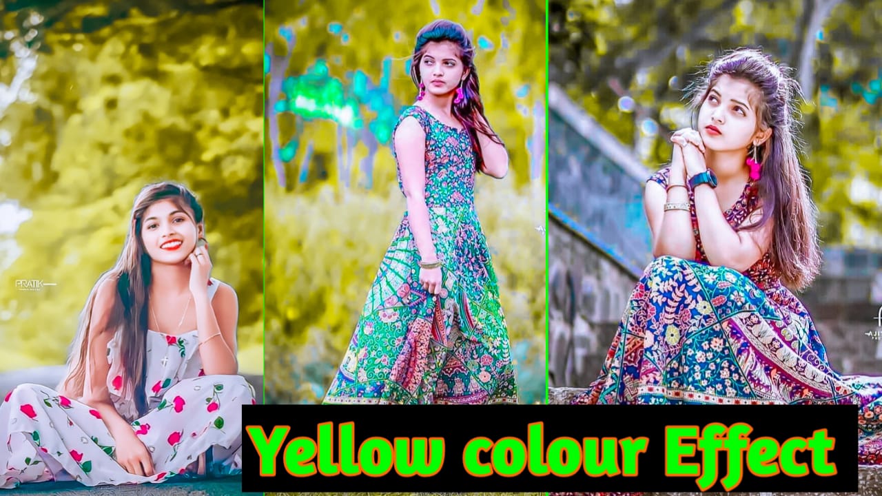 Yellow Colour Effect Lightroom Presets​ 2024