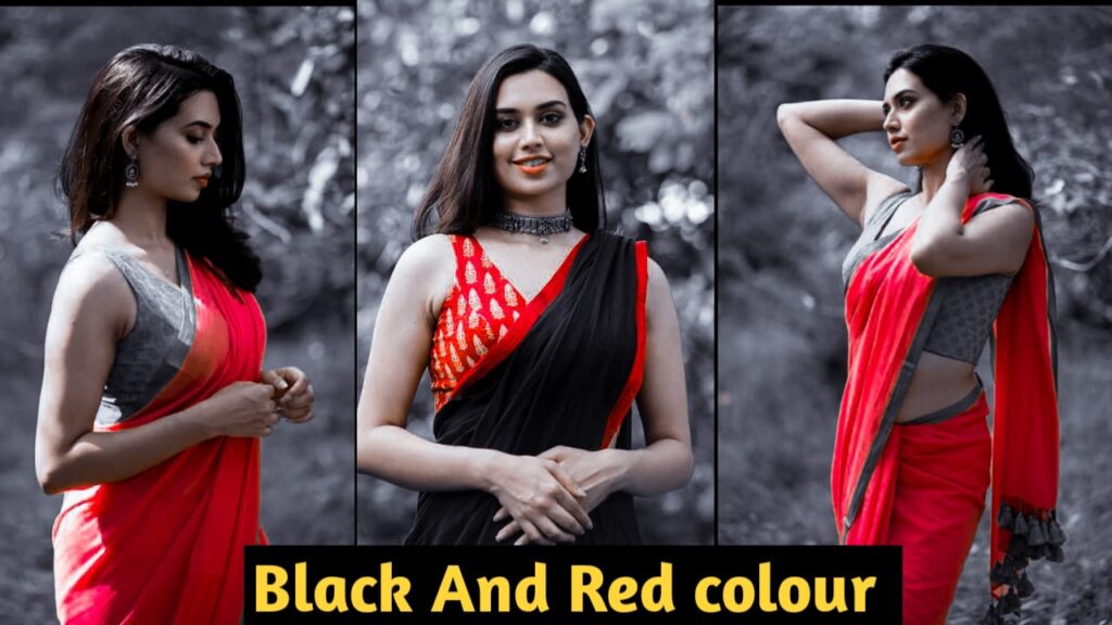 Black and Red Colour Tone Preset Photo Editing 2024