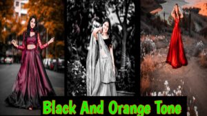 Black And Orange Tone Lightroom Preset