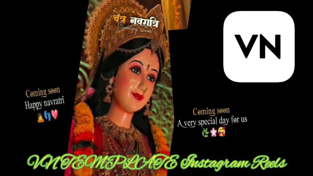 A Very Special Day Happy Navratri VN Template 2025