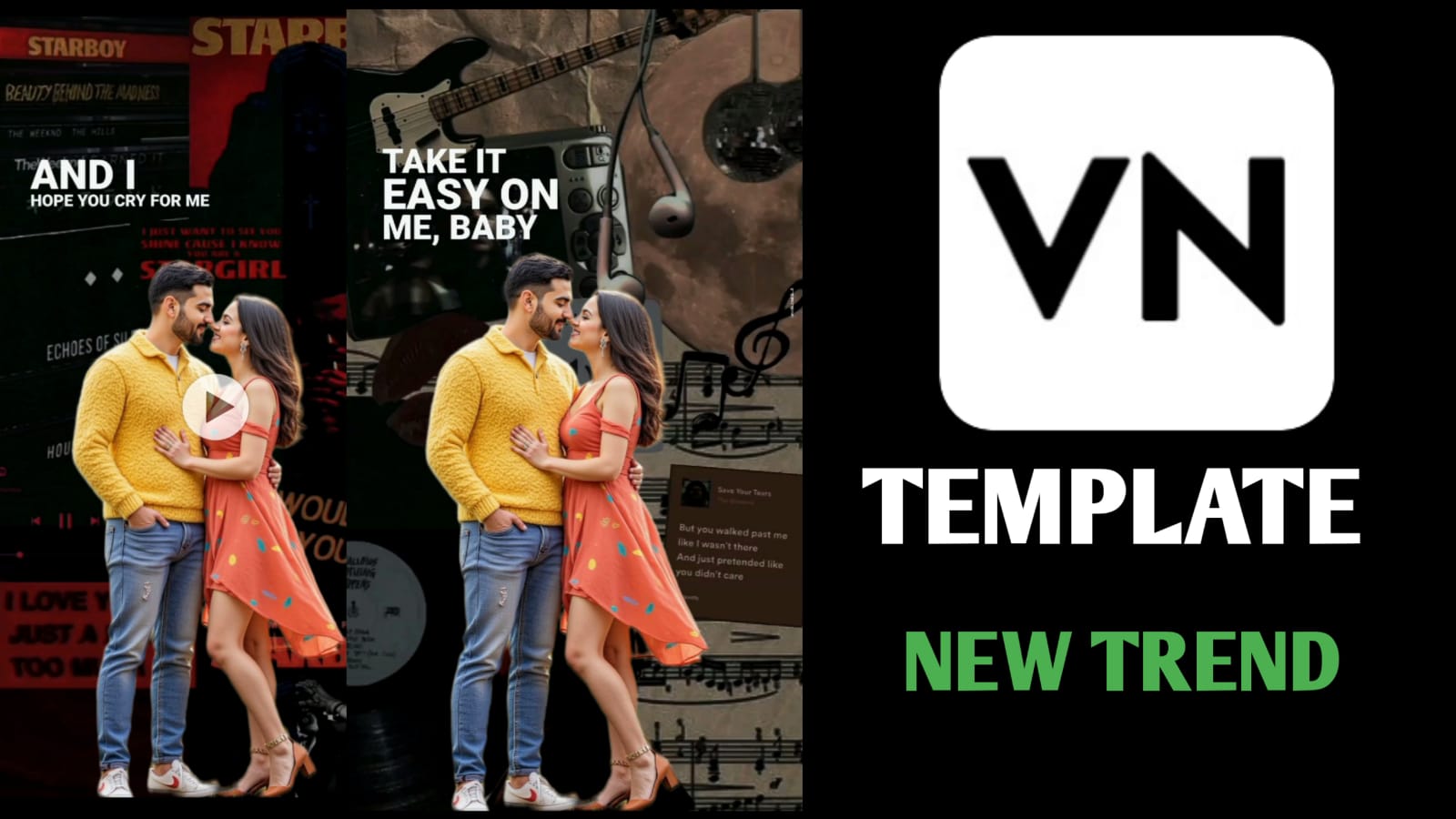 The Weeknd Vibes Vn Template Code 2025