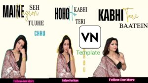 Maine Nazron Se Tujhe Chhu Liy VN Template
