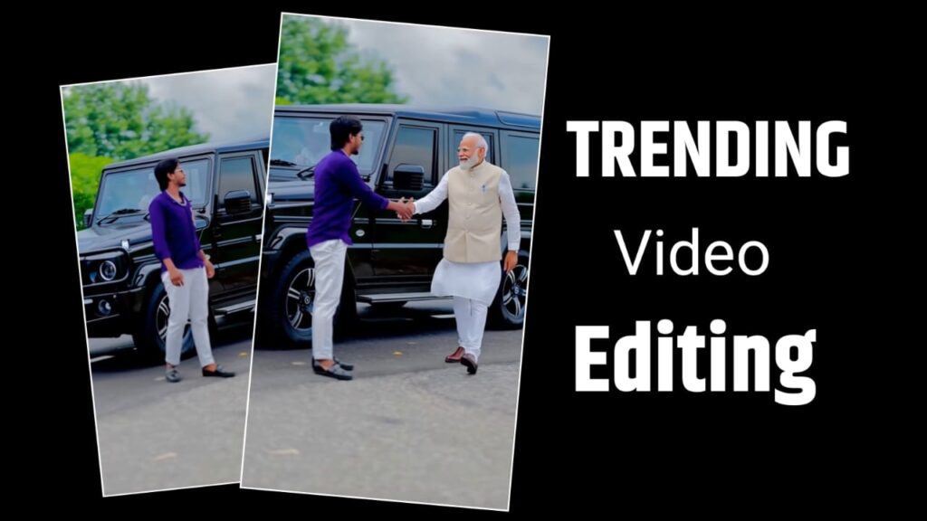 Narendra Modi Car Video Editing Pixverse