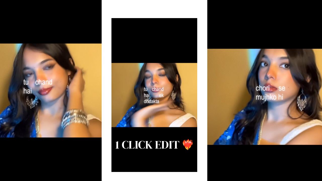 Best VN Template for [ Tu Chand Hai Ek ] Reels (Trending Edit 2026)